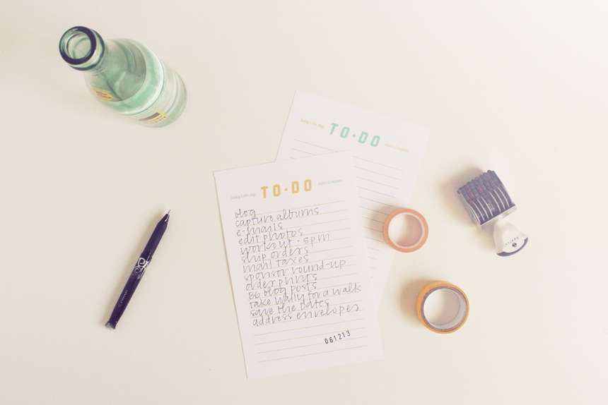 To-Do List Printable | Ann-Marie Loves Paper